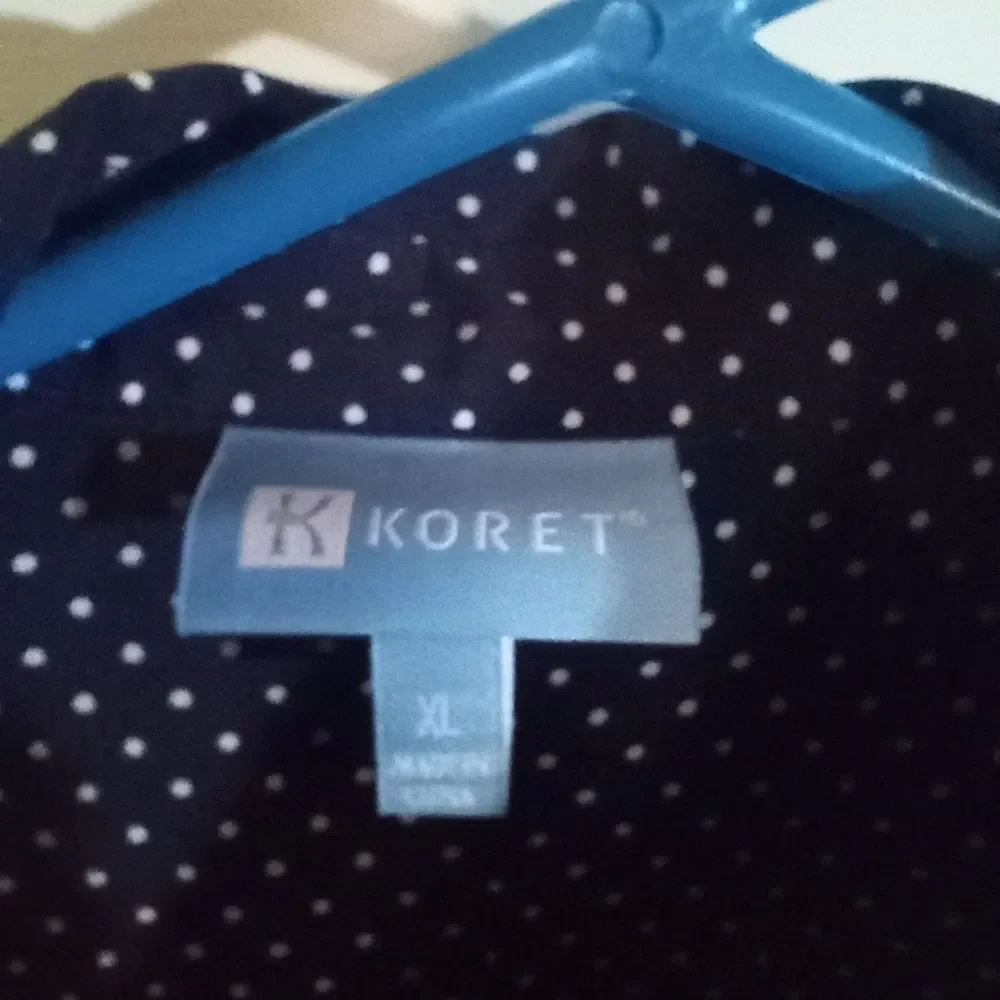 Koret XL Two-piece Polka Dot Skirt Suit (Rox315)